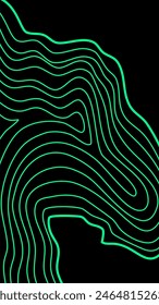 fondo de línea de contorno topográfico abstracto. Fondo de pantalla de líneas onduladas Abstractas. fondo de pantalla abstracto. fondo de líneas onduladas estéticas. Fondo de contorno.