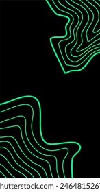 abstract topographic contour line background. Abstract wavy line wallpaper. abstract wallpaper. aesthetic wavy lines background. Contour background.