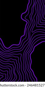 abstract topographic contour line background. Abstract wavy line wallpaper. abstract wallpaper. aesthetic wavy lines background. Contour background.
