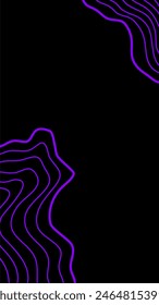 fondo de línea de contorno topográfico abstracto. Fondo de pantalla de líneas onduladas Abstractas. fondo de pantalla abstracto. fondo de líneas onduladas estéticas. Fondo de contorno.