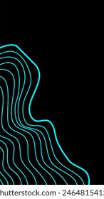 abstract topographic contour line background. Abstract wavy line wallpaper. abstract wallpaper. aesthetic wavy lines background. Contour background.