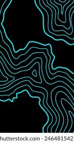 abstract topographic contour line background. Abstract wavy line wallpaper. abstract wallpaper. aesthetic wavy lines background. Contour background.