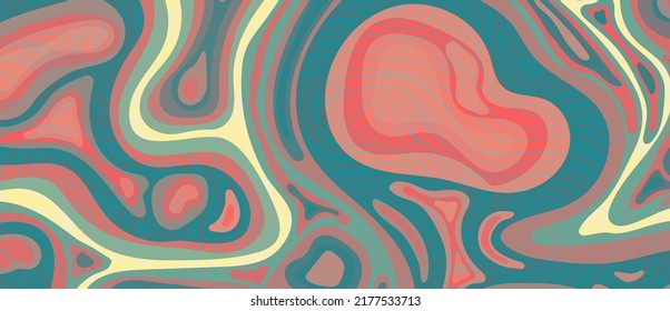 Abstract topographic contour in lines and contours. Curve modern lines. Graphic concept for your design.