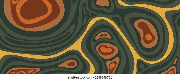 Abstract topographic contour in lines and contours. Curve modern lines. Graphic concept for your design.