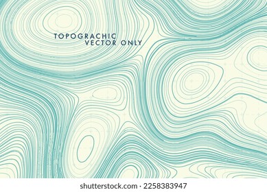 Abstract topographic contour in lines and contours. Curve modern lines. Graphic concept for your design.