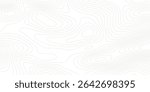 Abstract topographic contours map background. Topography lines and circles background. Topographic map Patterns, Topographic map and place for texture. Vector illustration.	