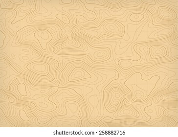 abstract topographic contours map background in brown colors