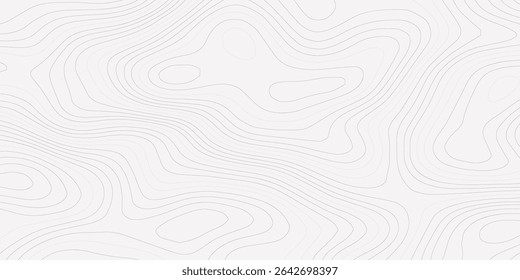 Abstract topographic contours map background. Topography lines and circles background. Topographic map Patterns, Topographic map and place for texture. Vector illustration.	