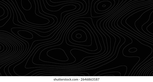 Abstract topographic contours map background, Vector geographic contour map Topographic patterns Vintage outdoors style. World map Template. 