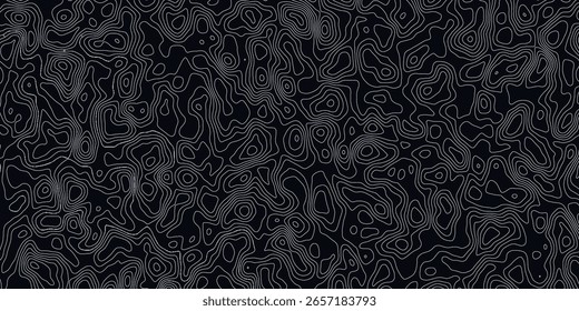 Abstract topographic contours map background, Vector geographic contour map Topographic patterns Vintage outdoors style. World map Template. 