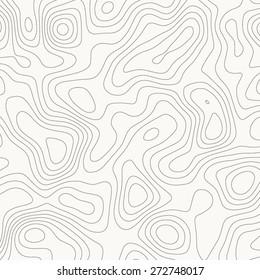 Abstract topographic contours map background