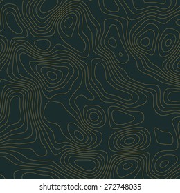 Abstract topographic contours map background