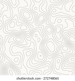 Abstract topographic contours map background