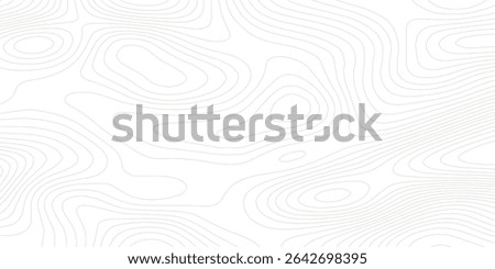 Abstract topographic contours map background. Topography lines and circles background. Topographic map Patterns, Topographic map and place for texture. Vector illustration.	