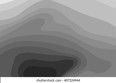 Abstract topographic map background. Altitude map. Vector Illustration.