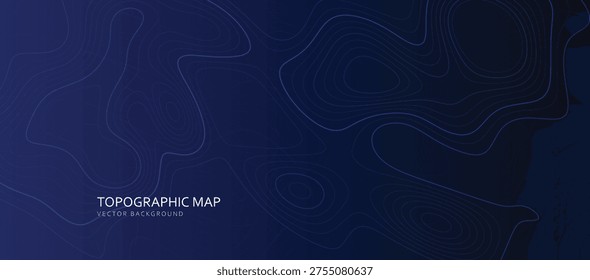 Abstract Topographic Map Contour Lines Minimal Landscape Vector Background - Powered by Shutterstock - Get 15% off with code: PIKWIZARD15