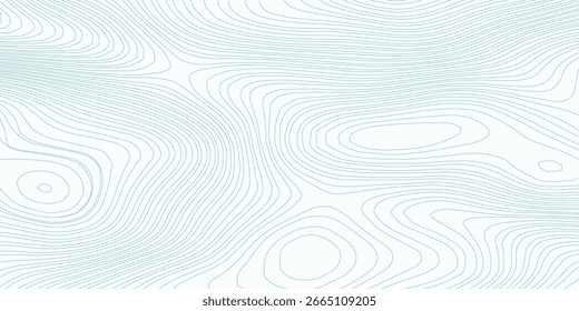 Abstract topographic map lines background. Abstract vector illustration.