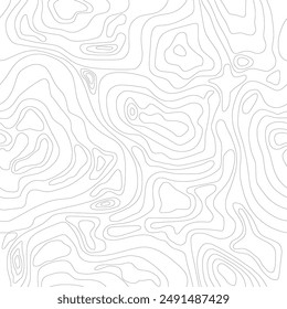 Abstract Topographic Map Pattern Background