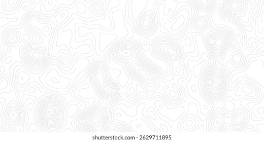 Abstract topographic map pattern seamless design background