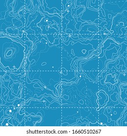 Abstract topographic map. Topo contour map background concept. Vector illustration