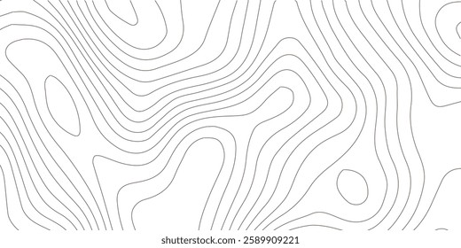 	
Abstract Topographic Pattern Banner Background, geographic line map with elevation assignments. Modern design background with wavy pattern. Paper texture Imitation of a geographical map shades.