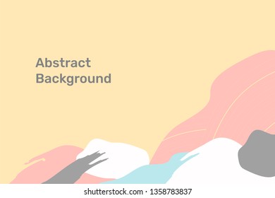 Abstract topographic patterned background vector