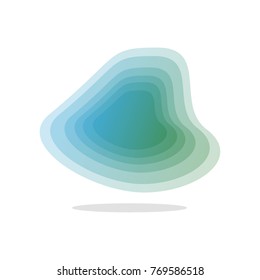 Abstract topographic shape will work great as backdrops on photos, as web elements, for poster or brochure designs and so much more