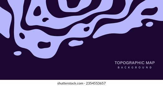 abstract topographical map style background - wavy circle lines, abstract wave lines textured background. ground contour line texture