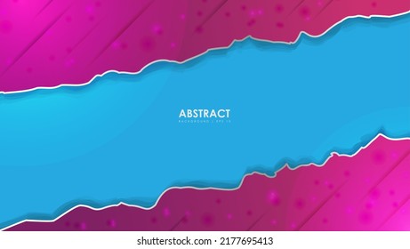 Abstract torn paper background vector