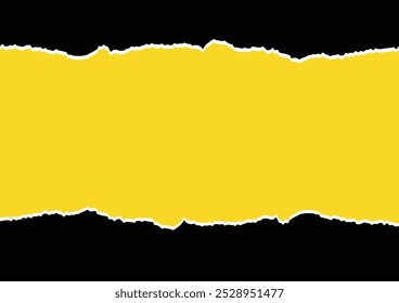Ilustración vectorial de fondo de corte de papel desgarrado Abstractas. Ilustración vectorial de diseño de Anuncio de fondo de textura.