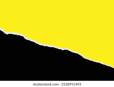Ilustración vectorial de fondo de corte de papel desgarrado Abstractas. Ilustración vectorial de diseño de Anuncio de fondo de textura.