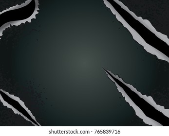 Abstract torn paper edge as grunge background.