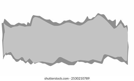 Fundo abstrato com ilustração padrão de papel rasgado