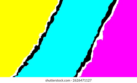 Abstract Torn Paper Template  Background