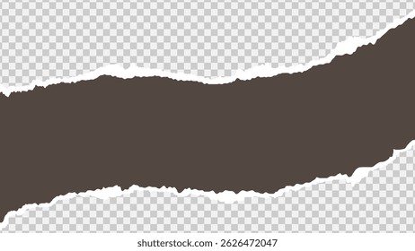 Abstrakter Hintergrund der zerrissenen Papiervorlage