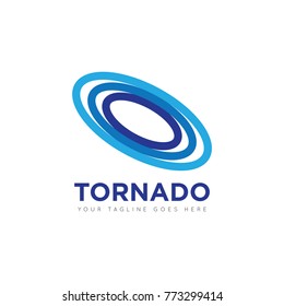abstract tornado logo, icon design template