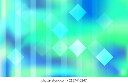 Abstract tosca blurred gradient mesh background in bright Colorful smooth. Easy editable soft colored vector illustration, Suitable For Wallpaper, Banner, Background, Card, landing page