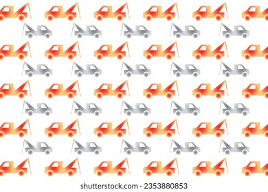 Abstract Tow Truck Pattern Background, can be used for business designs, presentation designs or any suitable designs.