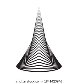 Abstract tower concept vector symbol