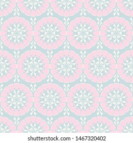 Abstract tracery pattern. Seamless vector illustration background