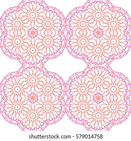 Abstract tracery seamless background