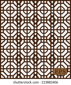 Abstract traditional chinese pattern background