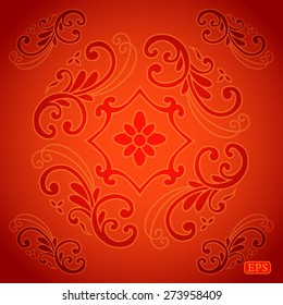 Abstract traditional chinese pattern background