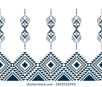 abstract Traditional geometric ethnic fabric pattern ornate elements with ethnic patterns design for textiles, rugs, clothing, sarong, scarf, batik, wrap, embroidery, print, curtain, carpet, wallpaper