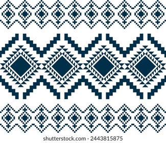 abstract Traditional geometric ethnic fabric pattern ornate elements with ethnic patterns design for textiles, rugs, clothing, sarong, scarf, batik, wrap, embroidery, print, curtain, carpet, wallpaper