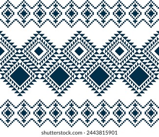 abstract Traditional geometric ethnic fabric pattern ornate elements with ethnic patterns design for textiles, rugs, clothing, sarong, scarf, batik, wrap, embroidery, print, curtain, carpet, wallpaper