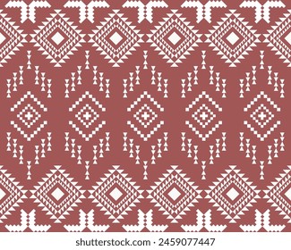 abstract Traditional geometric ethnic fabric pattern ornate elements with ethnic patterns design for textiles, rugs, clothing, sarong, scarf, batik, wrap, embroidery, print, curtain, carpet, wallpaper