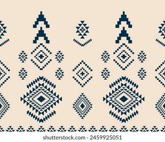 abstract Traditional geometric ethnic fabric pattern ornate elements with ethnic patterns design for textiles, rugs, clothing, sarong, scarf, batik, wrap, embroidery, print, curtain, carpet, wallpaper