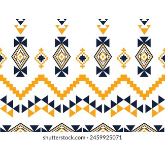 abstract Traditional geometric ethnic fabric pattern ornate elements with ethnic patterns design for textiles, rugs, clothing, sarong, scarf, batik, wrap, embroidery, print, curtain, carpet, wallpaper