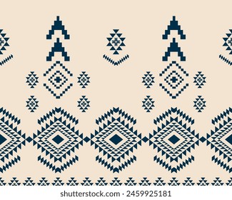 abstract Traditional geometric ethnic fabric pattern ornate elements with ethnic patterns design for textiles, rugs, clothing, sarong, scarf, batik, wrap, embroidery, print, curtain, carpet, wallpaper